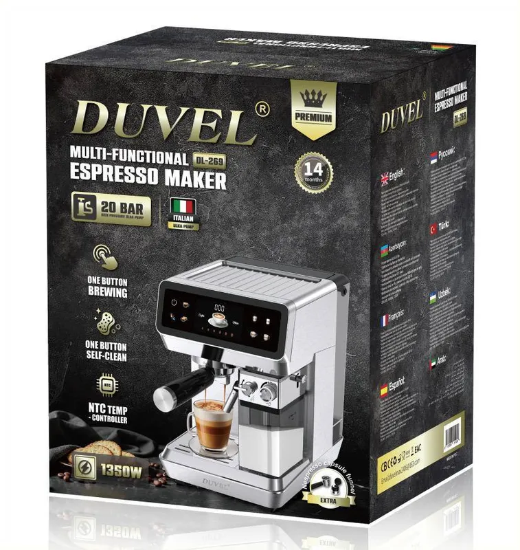 DUVEL DL-269 20 BAR kofe mashinasi