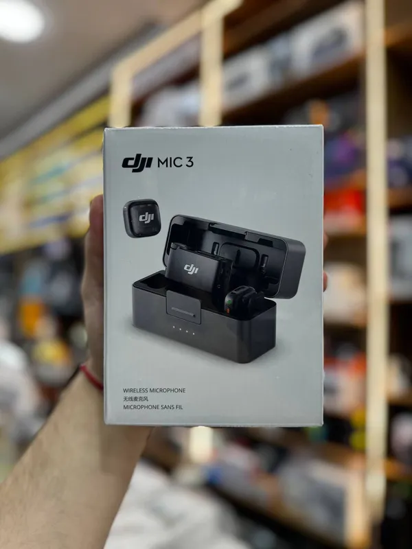 DJI Mic 3 lavalye mikrofon