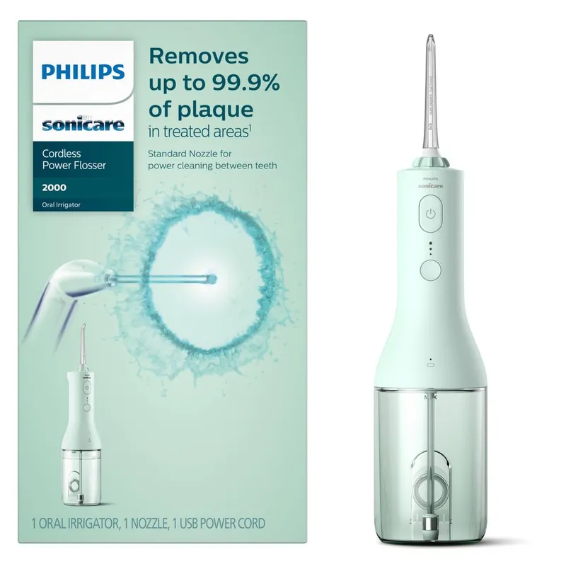 Irrigator Philips Sonicare HX3822 Cordless Power Flosser 2000