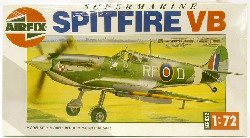 Сборная модель самолета Спитфайр Vb (AirFix, 1/72)