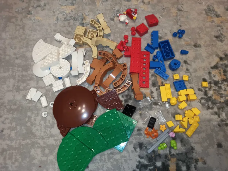 Лего (lego 40153) Торт на день рождения — фото 3