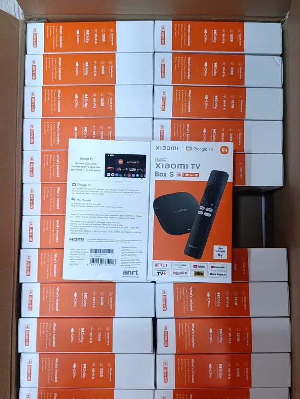 XIAOMi tv box s 3 gen 2/32 gb global orginal