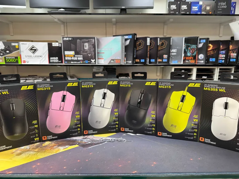 2E GAMING — игровые мышки для настоящих геймеров