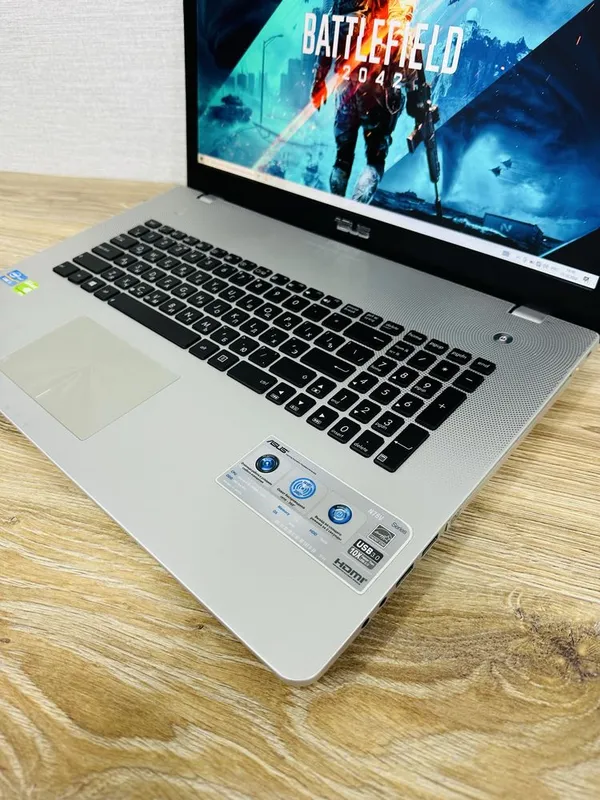ASUS i5+Nvidia GT740M+Большой 17,3 дюйм IPS экран, Мощный, Игровой 3