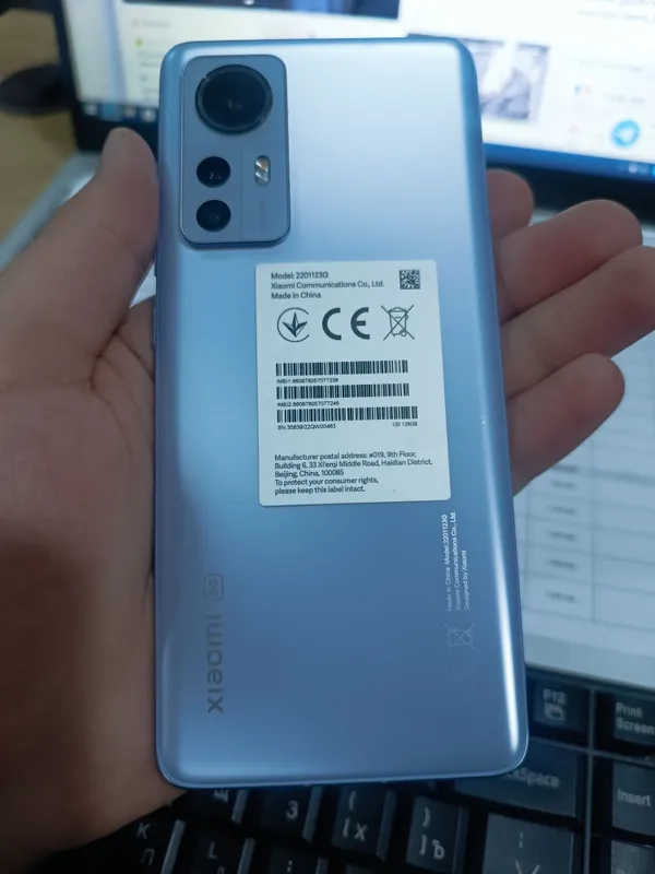 Xiaomi 12 Blue 5G 3 Xiaomi 12 Blue 5G 3