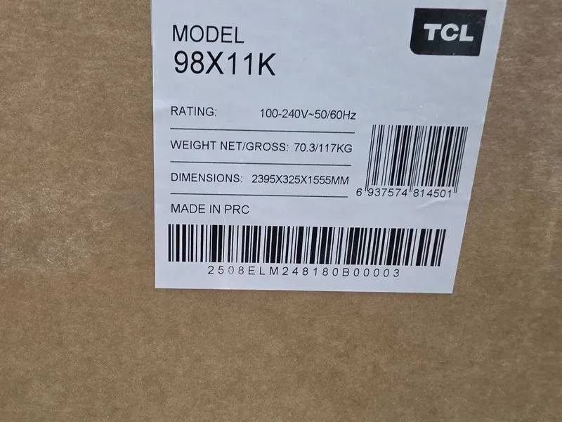 Телевизор TCL 98 QD-Mini Led 4K UHD Новый модели в наличии — фото 1