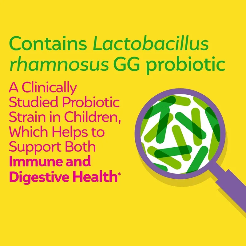 Culturelle Kids Purely Probiotics Chewables +3 years пробиотик — фото 5