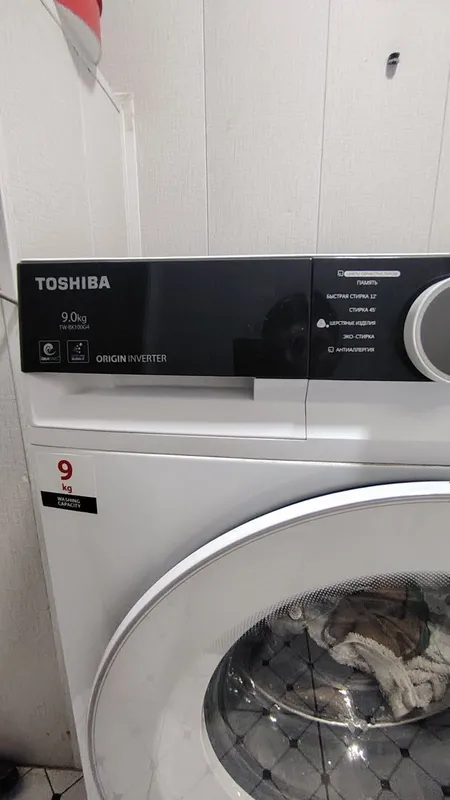 Стиральная машина Toshiba 9кг как новый made in Japan 6