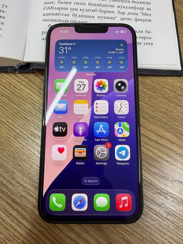 iPhone 14, apple rasmiy garantiyasi bilan (2027 yil 16 maygacha) 1 iPhone 14, apple rasmiy garantiyasi bilan (2027 yil 16 maygacha) 1