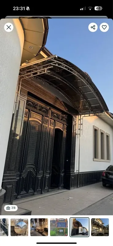 Навесы и корезки из нержавейки и с лексаном 3
