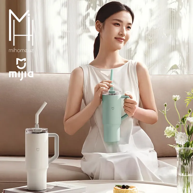 Термокружка Xiaomi Mijia Sippy Cup 1L — фото 1