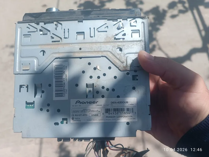 Pioneer mafon Deh-4350 Usb disk bez bluetooth 2