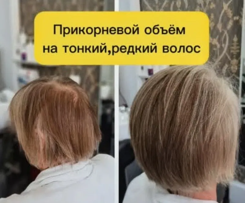 Прикорневая био химическая завивка волос — фото 7