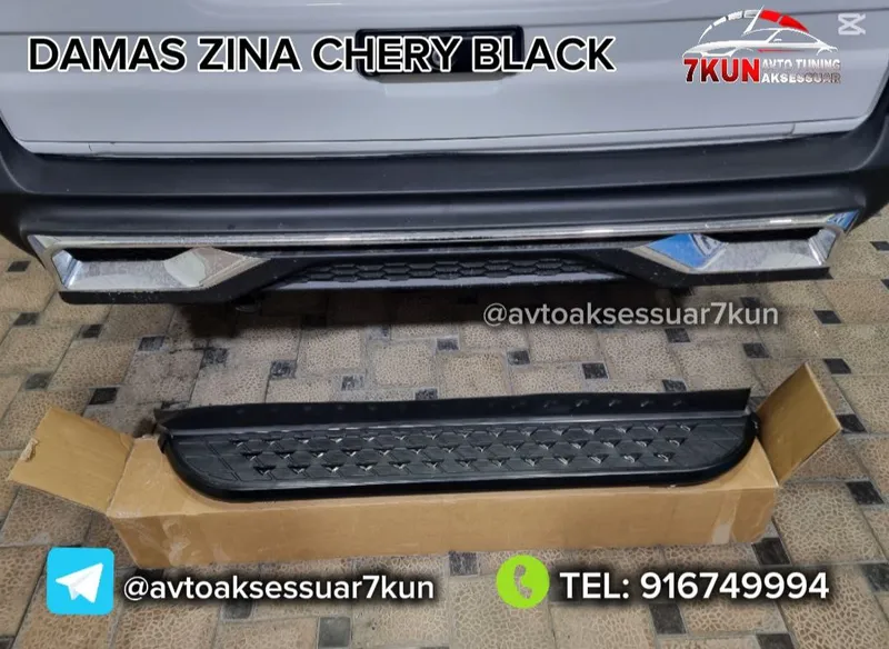 Damas tuning — Zina Chery Black