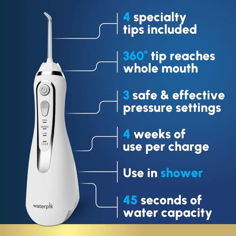 Waterpik Cordless Advanced 2.0 (WP-580) irrigator — фото 6