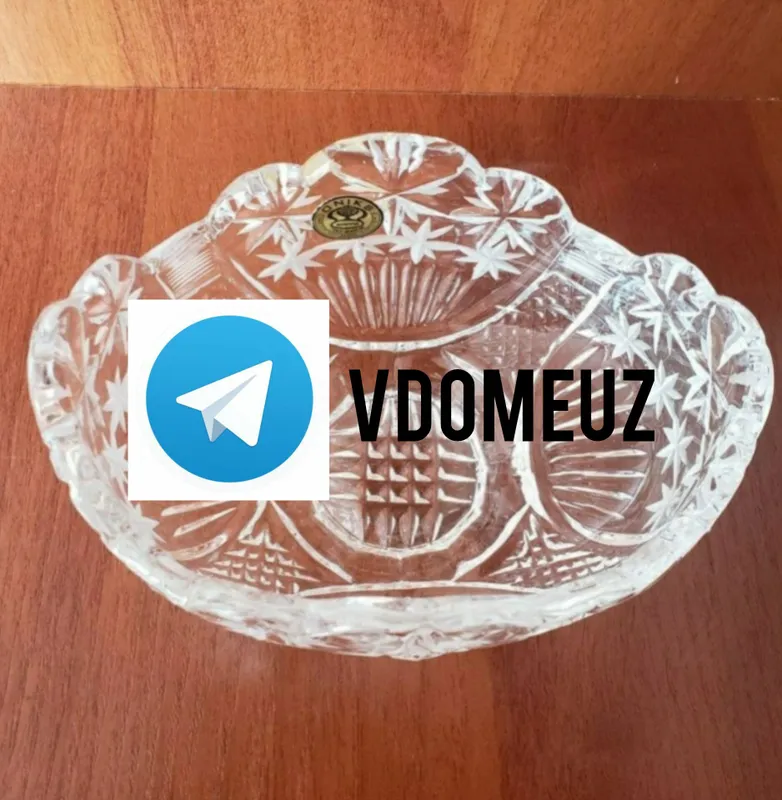 хрусталь вазочка