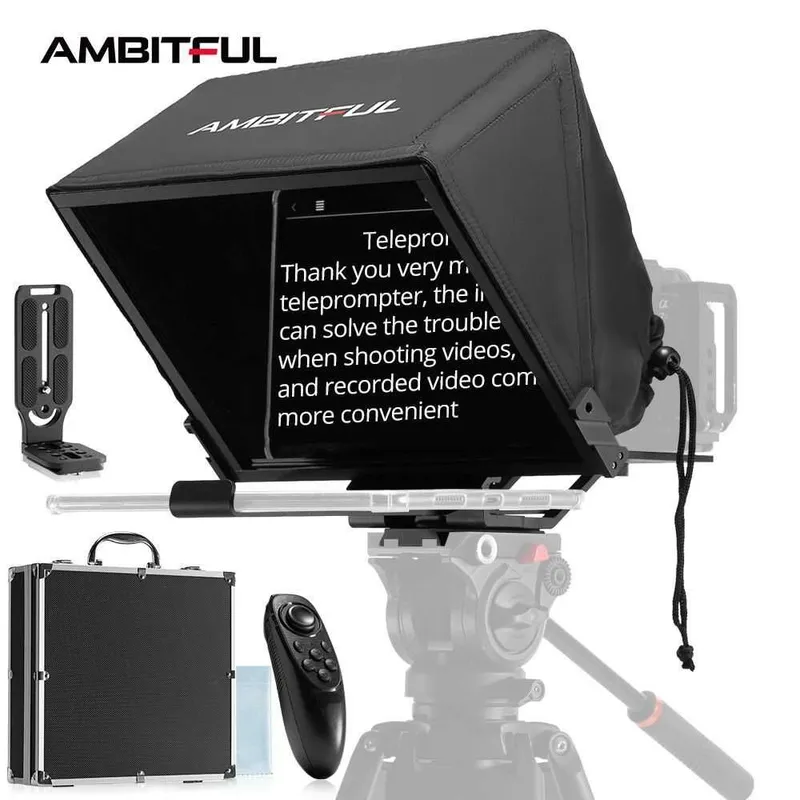 Ambitful T14 телесуфлер большой экран интервью складной 4