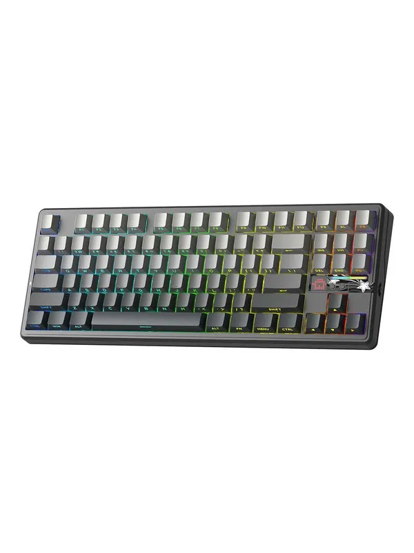 AULA F87 Pro V2, механическая клавиатура TKL, tri-mode, RGB, 8K — фото 2 AULA F87 Pro V2, механическая клавиатура TKL, tri-mode, RGB, 8K — фото 2