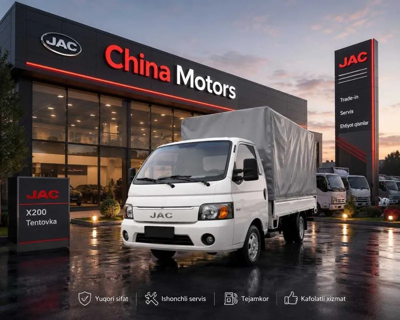 JAC X200 — Katta Hajmdagi Yuklar Uchun 1
