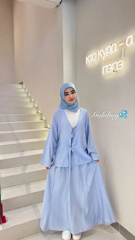 Muslimalar uchun uzun ko'ylaklar 2