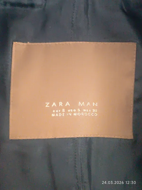 ZARA MAN плащ 1 ZARA MAN плащ 1