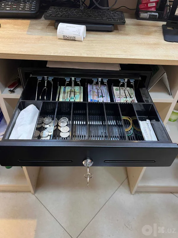 POS monobloki, termal printer, kassa uchun pul qutisi 3 POS monobloki, termal printer, kassa uchun pul qutisi 3