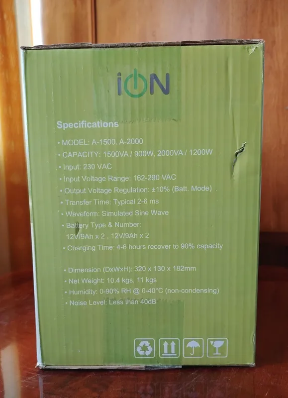 Продаю новый UPS ION-1500 — фото 1