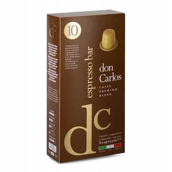 Кофе в капсулах "Don Carlos" для Nespresso. Kofe kapsula "Don Carlos". — фото 5 Кофе в капсулах "Don Carlos" для Nespresso. Kofe kapsula "Don Carlos". — фото 5