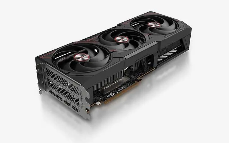 ; Видеокарта SAPPHIRE Pulse AMD RADEON RX9070XT 16Gb black — фото 3