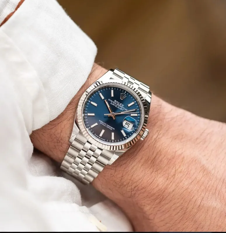 Rolex Datejust Blue 2 Rolex Datejust Blue 2