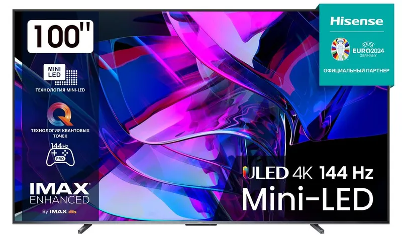 Hisense 100 Mini Led 144hz new 2026 madel — фото 1