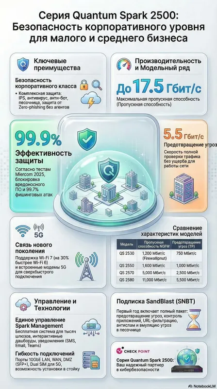 Межсетевые экраны (Firewall) Check Point Quantum 2500 — фото 6