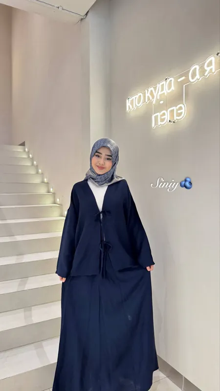 Muslimalar uchun uzun ko'ylaklar 1
