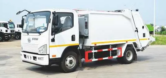 Мусоровоз FAW Tiger V 4х2 8,5+1м³.