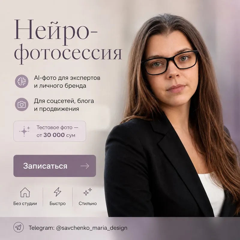 Нейрофотосессия для экспертов и блога