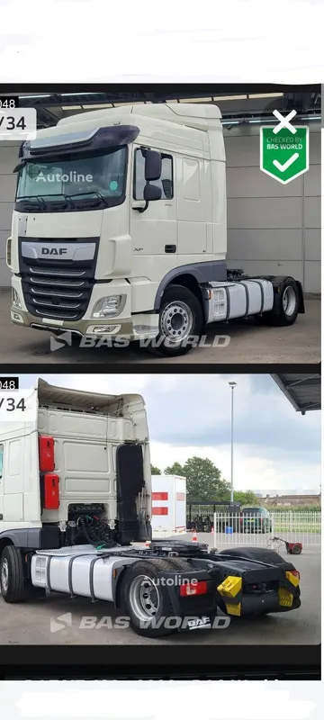 Тягач DAF XF 480 4X2 SC 2x Tanks Standklima ACC 1 Тягач DAF XF 480 4X2 SC 2x Tanks Standklima ACC 1
