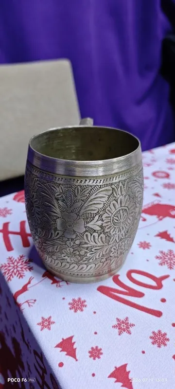 Латуная кружка,60 годов . Индия 1