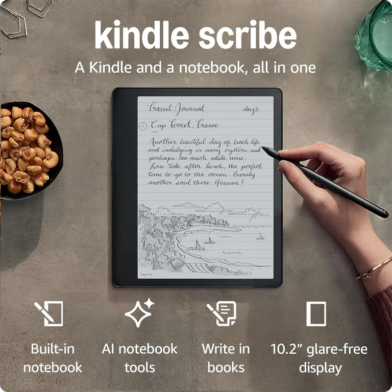 Amazon Kindle Scribe Электронный Блокнот+ Электронная Книга ( 2 в 1 ) — фото 2