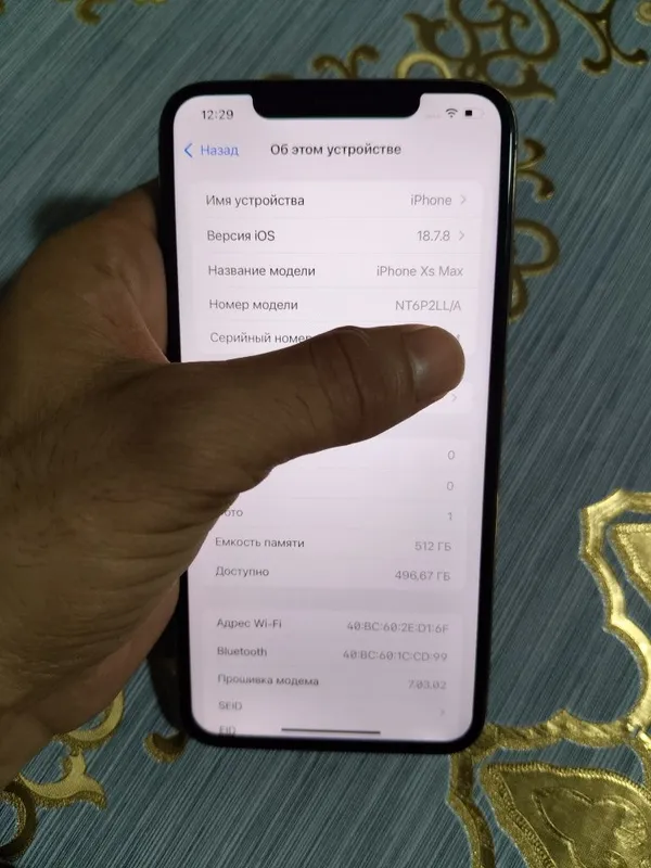 Iphone Xs xotrasi 64gb KH/A Yomks 100% — фото 6
