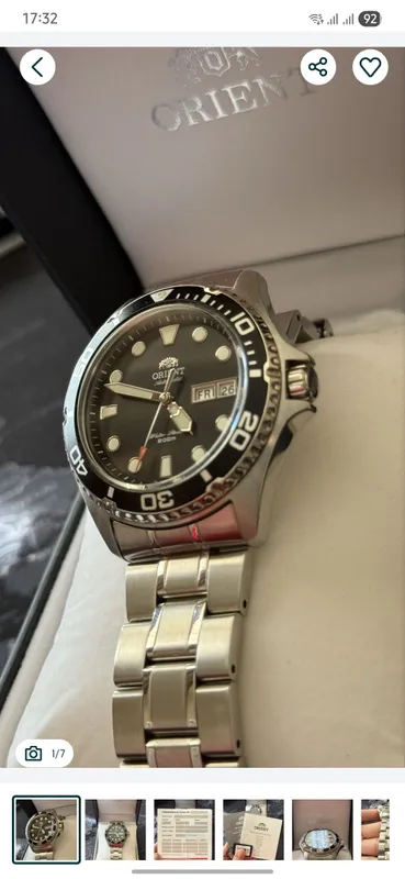 Продаю мужские часы Orient Ray 2 FAA02004B9 — фото 2