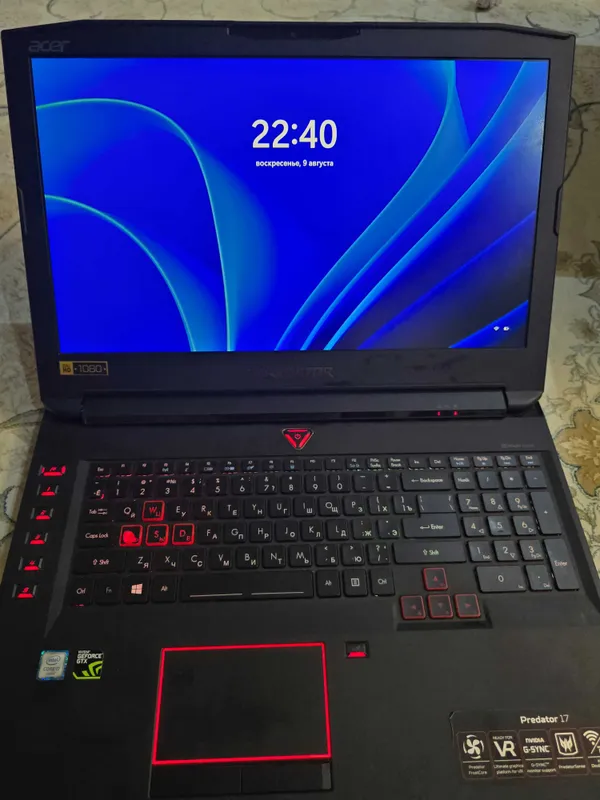 Мощный игровой ноутбук Acer Predator 2 Мощный игровой ноутбук Acer Predator 2