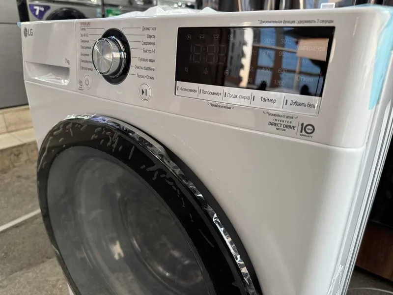 Стиральная машина LG 7 кг F2V3HS6W AI DD Inverter Steam — фото 2