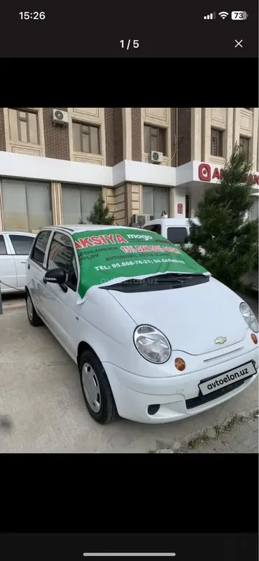 Matiz 2018 gazi bor