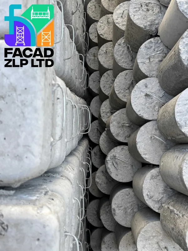 Противовесы (контргрузы) 8/25 кг, для фасадной люльки серии ZLP-630 — фото 2