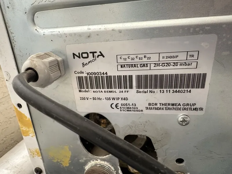 Котел «NOTA» турция — фото 1