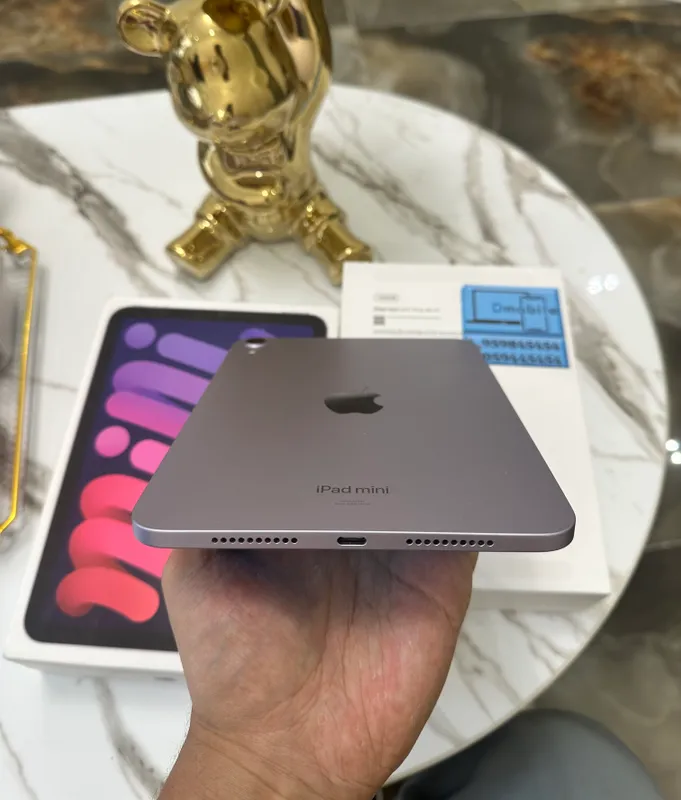 iPad Mini A17 Pro 128GB Purple 4