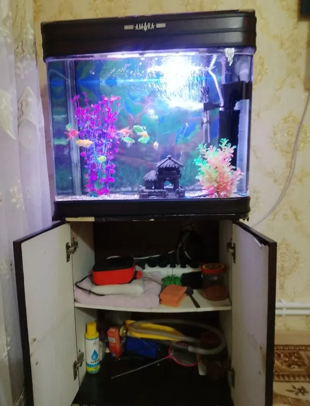 Akvaryum 80 litirli 2 Akvaryum 80 litirli 2