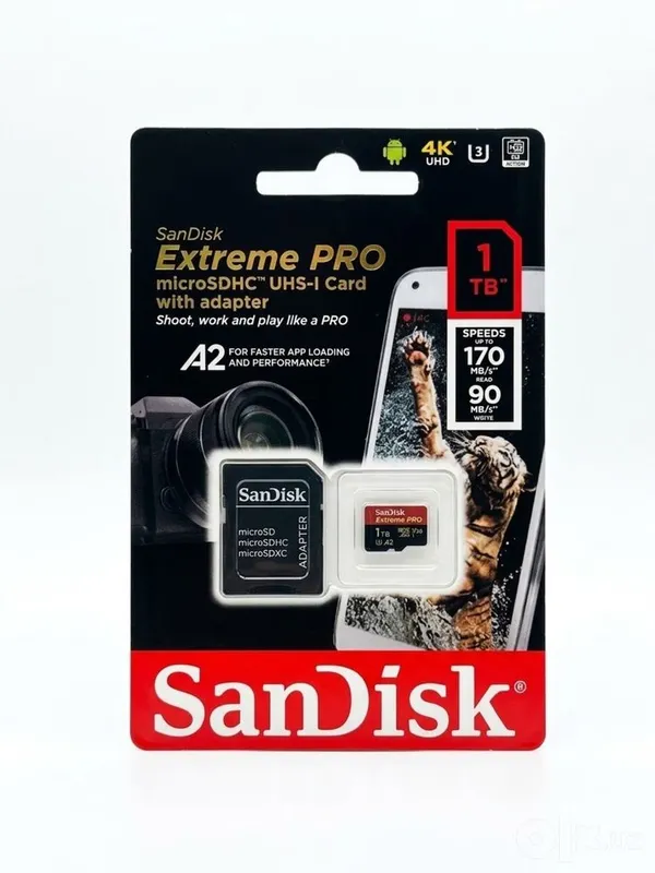 SanDisk Extreme Pro 1 TB / 170 MB/s 1 SanDisk Extreme Pro 1 TB / 170 MB/s 1