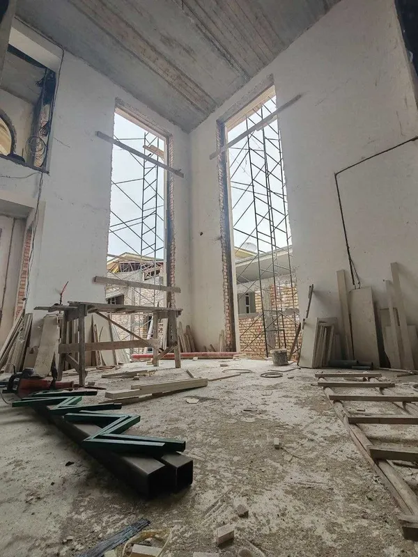 ул.Аккурган Евродом-коробка 4-уровня 6-сот 8-комн 1300 м² в махалле — фото 3