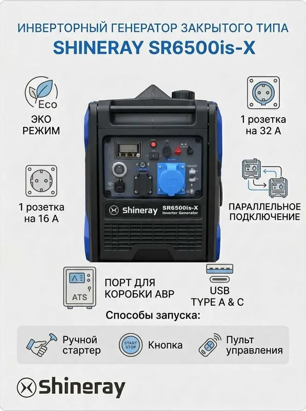 Генератор 5.5 кВт